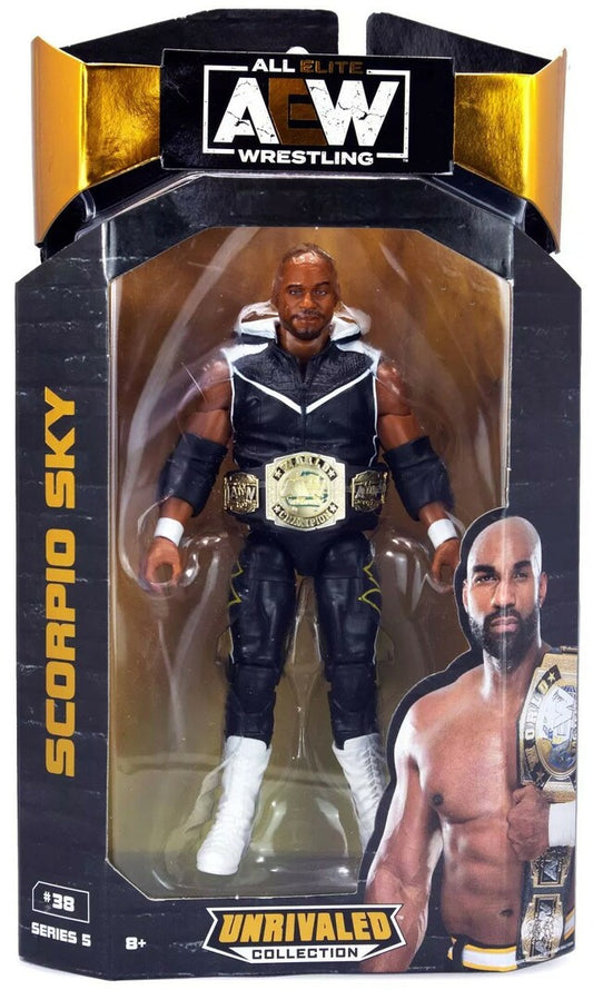 2021 AEW Jazwares Unrivaled Collection Series 5 #38 Scorpio Sky