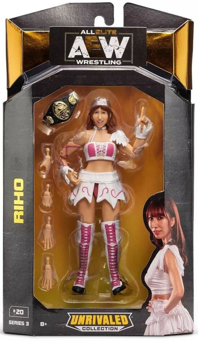 2021 AEW Jazwares Unrivaled Collection Series 3 #20 Riho