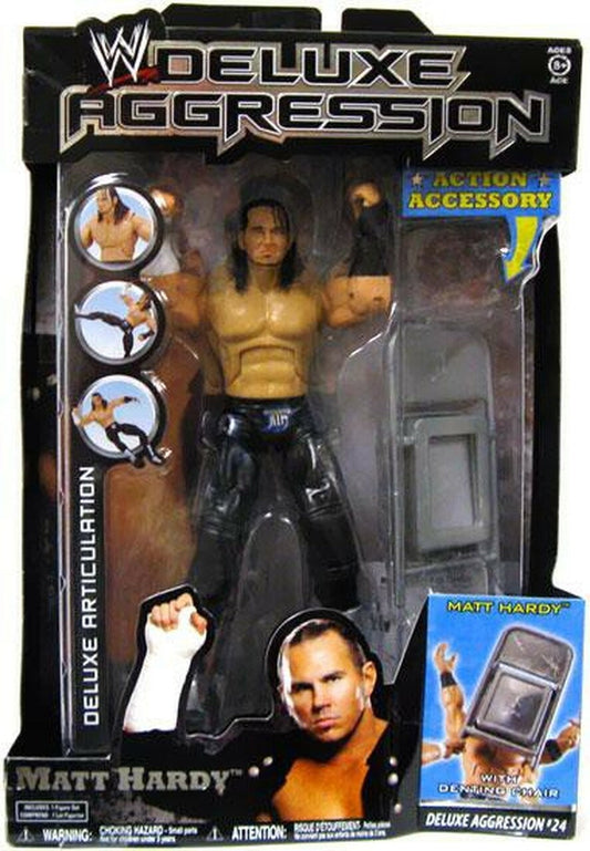 2009 WWE Jakks Pacific Deluxe Aggression Series 24 Matt Hardy