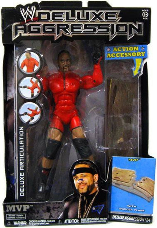 2009 WWE Jakks Pacific Deluxe Aggression Series 24 MVP