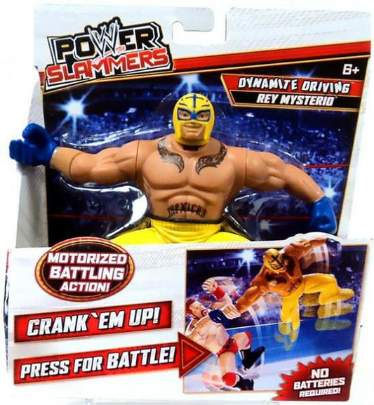 2012 WWE Mattel Power Slammers Series 1 Dynamite Driving Rey Mysterio
