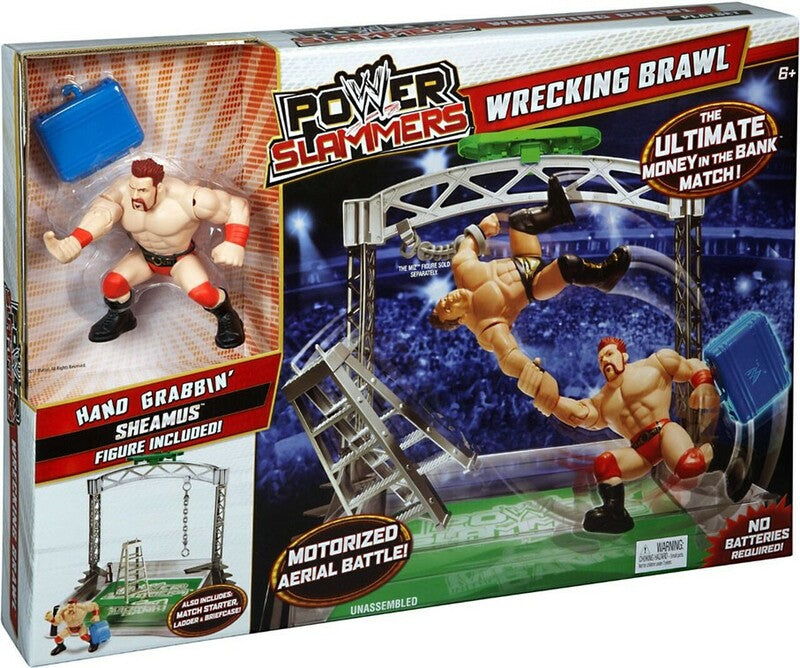 2012 WWE Mattel Power Slammers Wrecking Brawl Playset [With Sheamus]