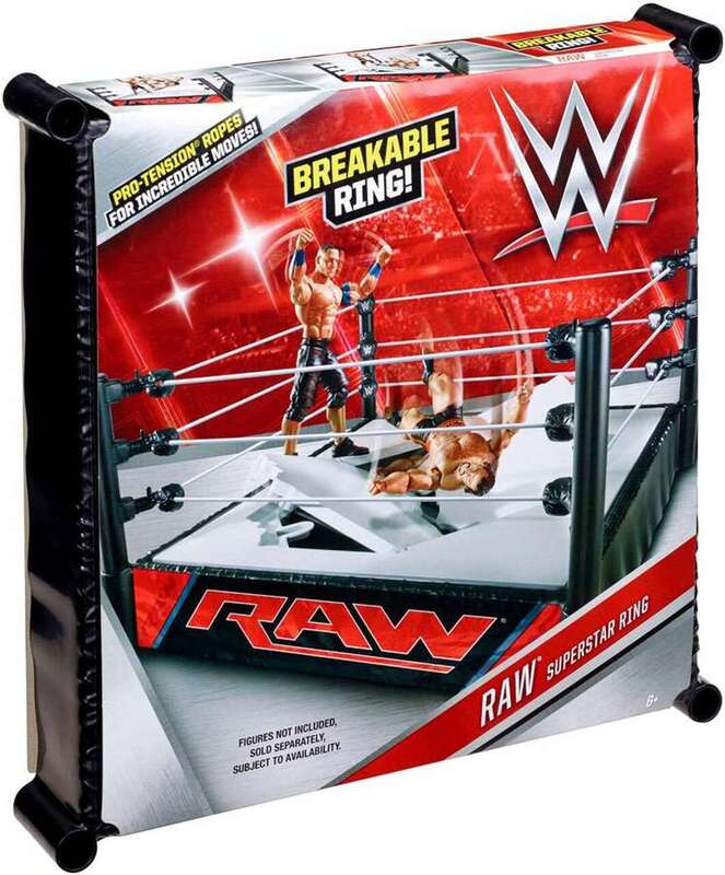 2016 WWE Mattel Basic Raw Superstar Ring