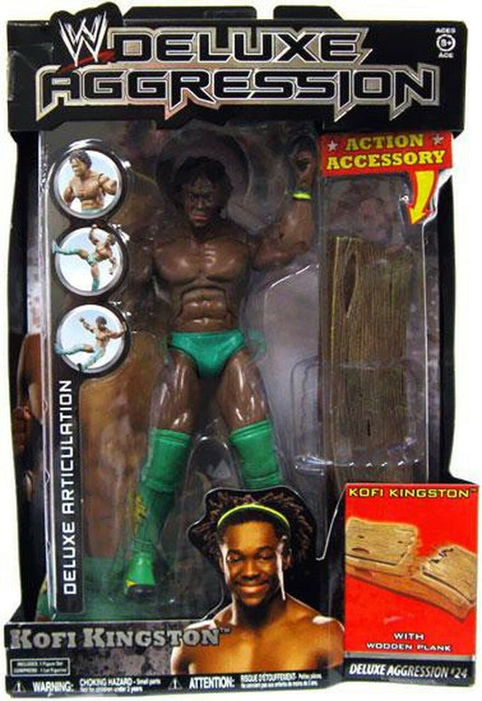 2009 WWE Jakks Pacific Deluxe Aggression Series 24 Kofi Kingston