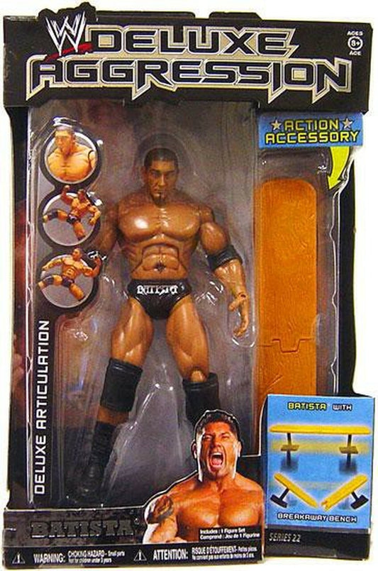 2009 WWE Jakks Pacific Deluxe Aggression Series 22 Batista