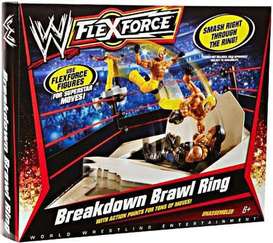 2010 WWE Mattel Flex Force Breakdown Brawl Ring