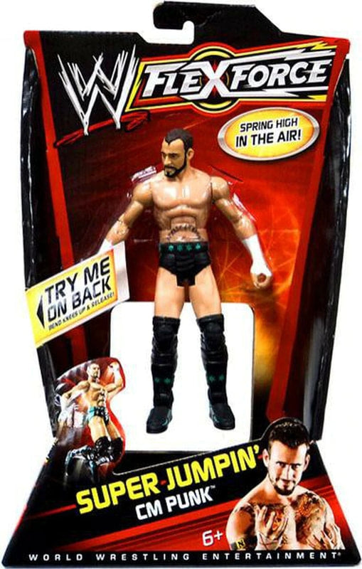 2011 WWE Mattel Flex Force Series 2 Super Jumpin' CM Punk