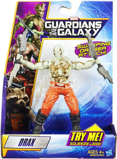 2014 Hasbro Guardians of the Galaxy Sweeping Dasher Attack Drax