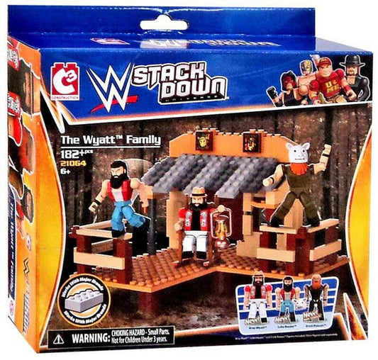 2014 WWE Bridge Direct StackDown Series 1 The Wyatt Family [Exclusive]