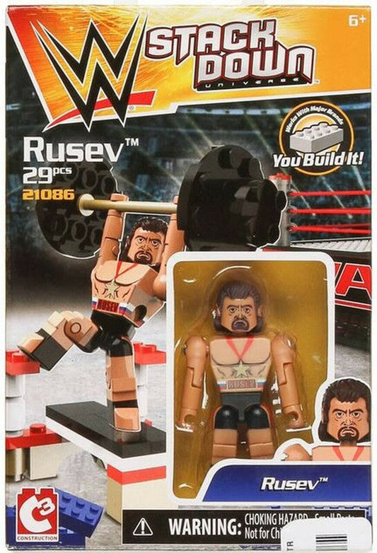 2015 WWE Bridge Direct StackDown Series 4 Rusev