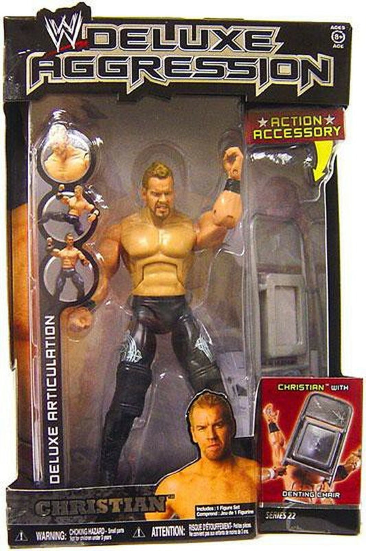 2009 WWE Jakks Pacific Deluxe Aggression Series 22 Christian