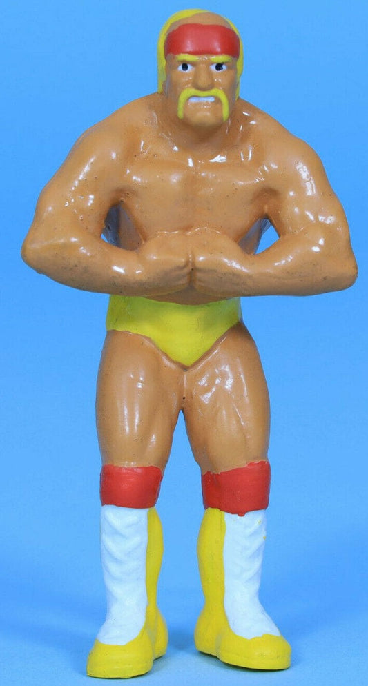 1990 WWF Applause Mini Figures Hulk Hogan [In Flexing Pose]