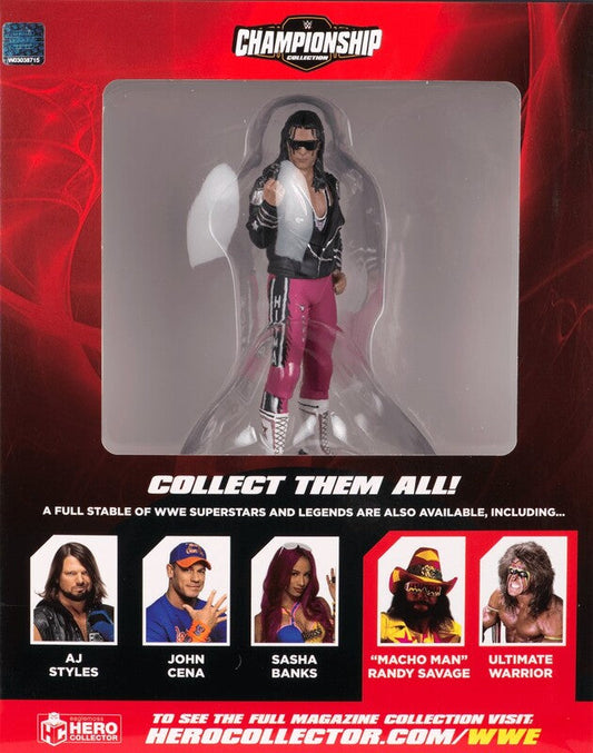 2019 WWE Eaglemoss Hero Collector Championship Collection 13 Bret Hart