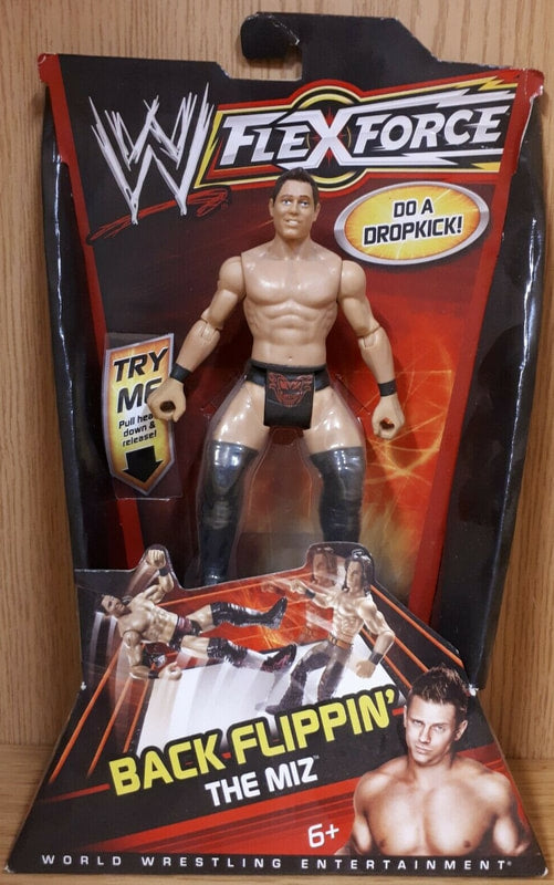 2011 WWE Mattel Flex Force Series 2 Back Flippin' The Miz