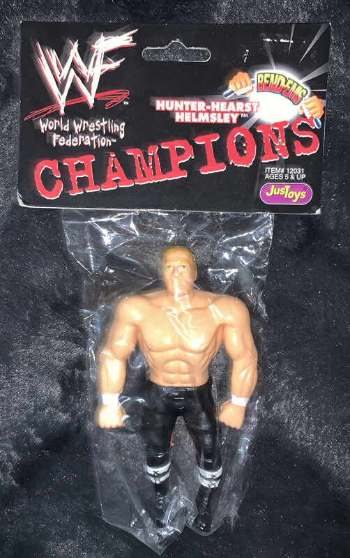 1998 WWF Just Toys Bend-Ems Champions [Bagged] HHH