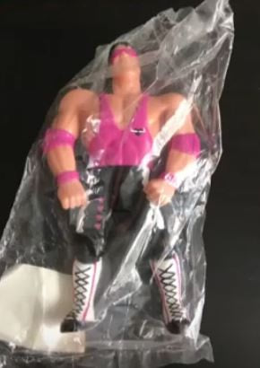 1994 WWF Just Toys Bend-Ems Series 1 Bret "Hitman" Hart [Exclusive]