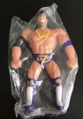 1994 WWF Just Toys Bend-Ems Series 1 Razor Ramon [Exclusive]