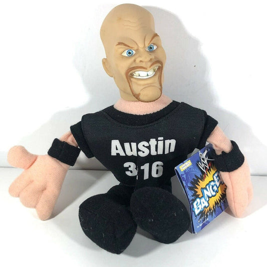 1998 WWF Jakks Pacific Bangers Series 1 Stone Cold Steve Austin