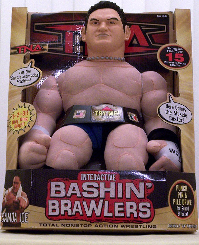 2007 TNA/Impact Wrestling Marvel Toys Bashin' Brawlers Series 1 Samoa Joe