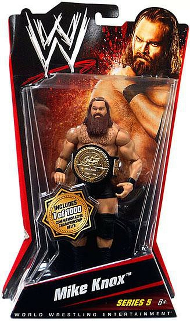 2010 WWE Mattel Basic Series 5 Mike Knox [Chase]