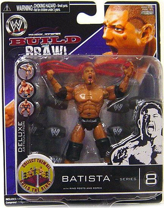 2008 WWE Jakks Pacific Deluxe Build 'N' Brawl Series 8 Batista