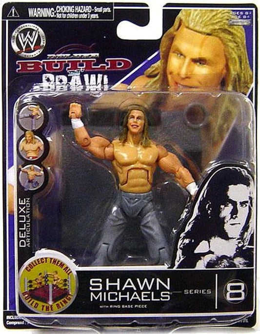 2008 WWE Jakks Pacific Deluxe Build 'N' Brawl Series 8 Shawn Michaels