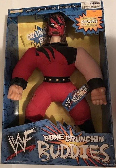 1999 WWF Jakks Pacific Bone Crunchin' Buddies Series 3 Kane