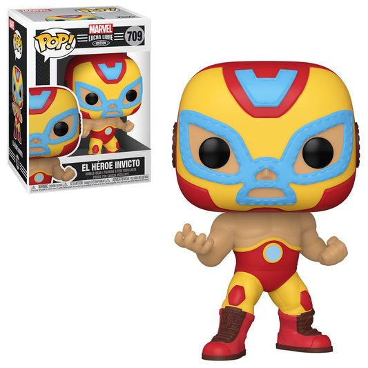 2021 Marvel Lucha Libre Edition Funko POP! 709 El Heroe Invicto