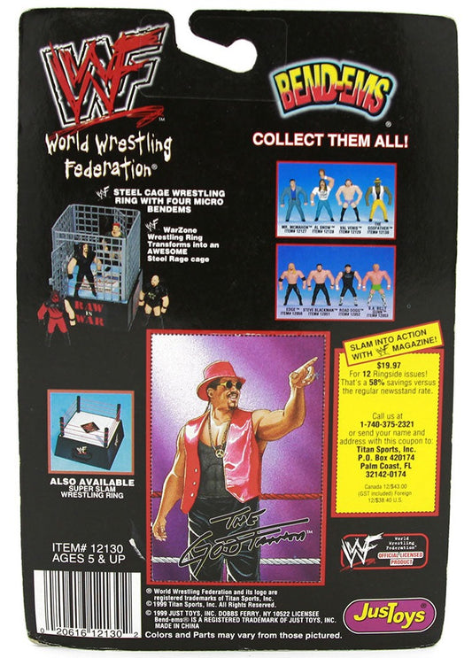 1999 WWF Just Toys Bend-Ems Series 11 The Godfather