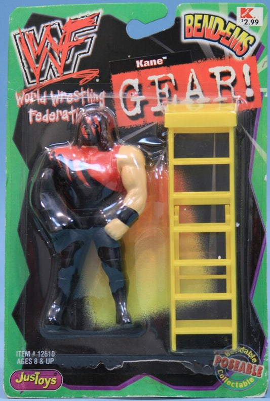 2000 WWF Just Toys Bend-Ems Gear! Kane