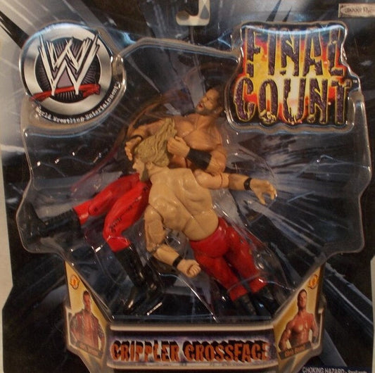 2002 WWE Jakks Pacific Final Count Series 6 "Crippler Crossface": Chris Jericho & Chris Benoit
