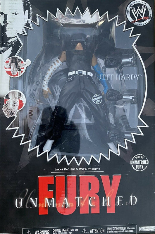 2008 WWE Jakks Pacific Best of Unmatched Fury Jeff Hardy