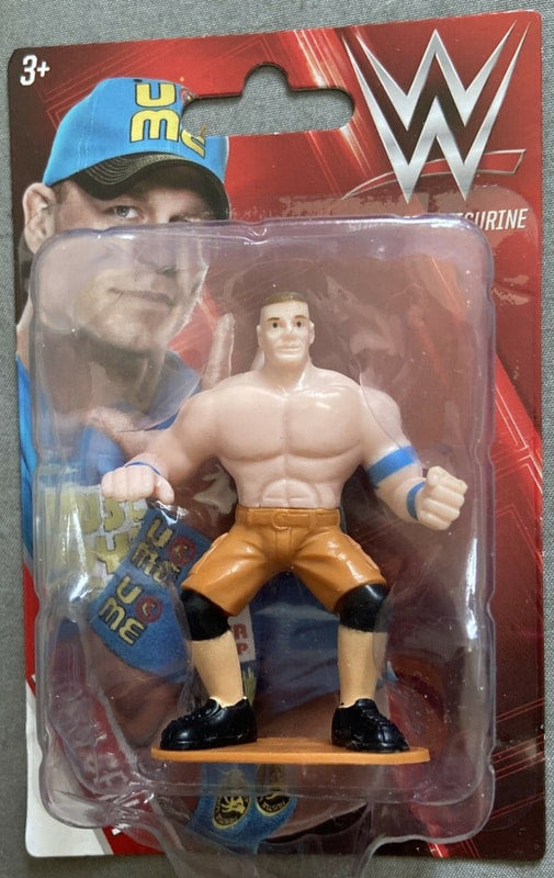 2017 Beverly Hills Teddy Bear Co. WWE Superstar Figurines Series 2 John Cena