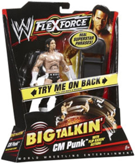 2010 WWE Mattel Flex Force Big Talkin' Big Talkin' CM Punk