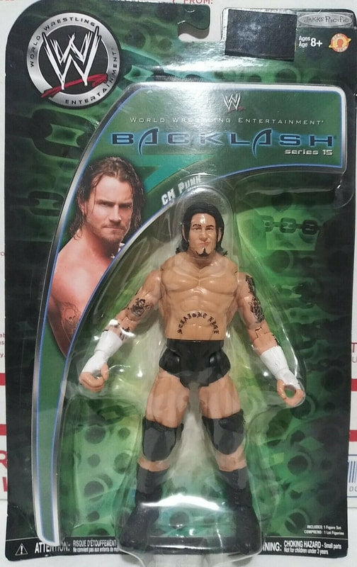 2009 WWE Jakks Pacific Titantron Live Backlash Series 15 CM Punk