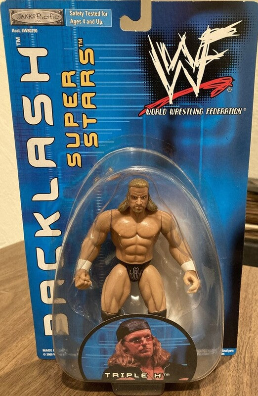 2001 WWF Jakks Pacific Backlash Series 3 Triple H [Exclusive]