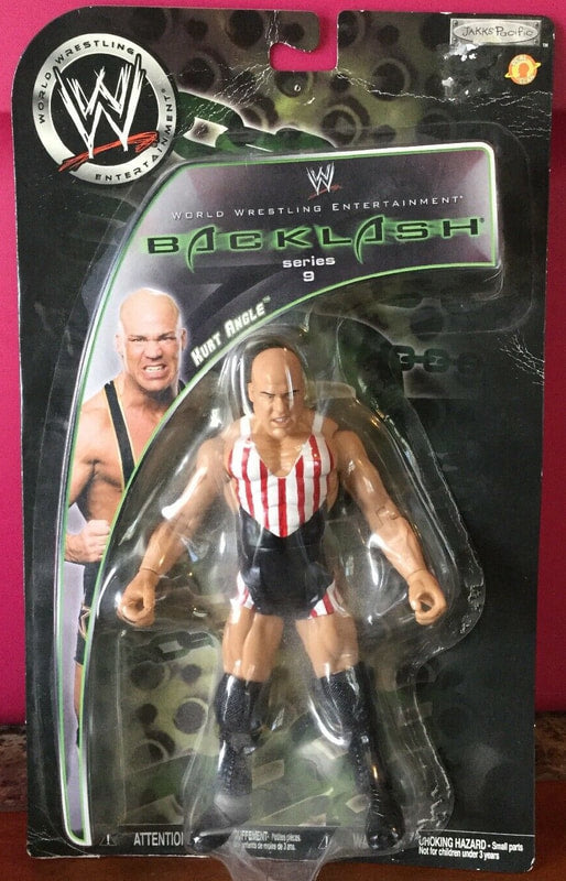 2006 WWE Jakks Pacific Titantron Live Backlash Series 9 Kurt Angle
