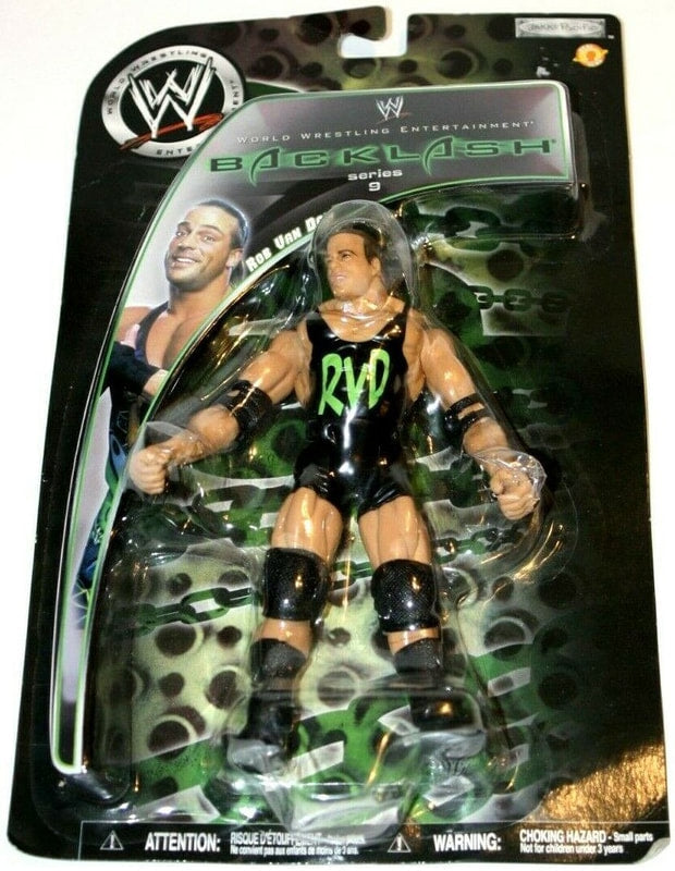 RARE JAKKS PACIFIC Rob Van Dam 1 OF 5000 WWE ECW Titles LIMITED EDITION RARE JAKKS PACIFIC Rob Van Dam 1 OF 5000 WWE ECW Titles LIMITED EDITION