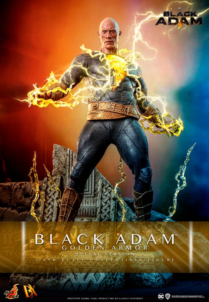 2024 Hot Toys 1:6 Scale Golden Armor Deluxe Black Adam – Wrestling