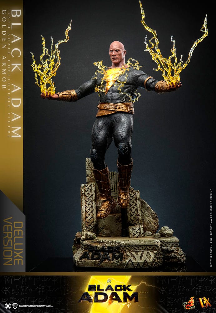 2024 Hot Toys 1:6 Scale Golden Armor Deluxe Black Adam – Wrestling