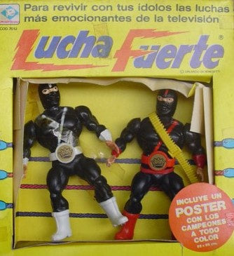 1988 Plastirama Lucha Fuerte Ninja Negro