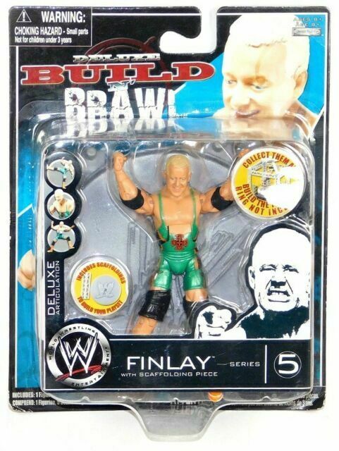 2008 WWE Jakks Pacific Deluxe Build 'N' Brawl Series 5 Finlay