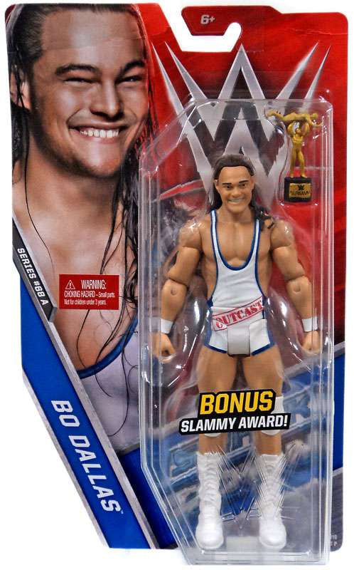 2016 WWE Mattel Basic Series 68A Bo Dallas [Chase]