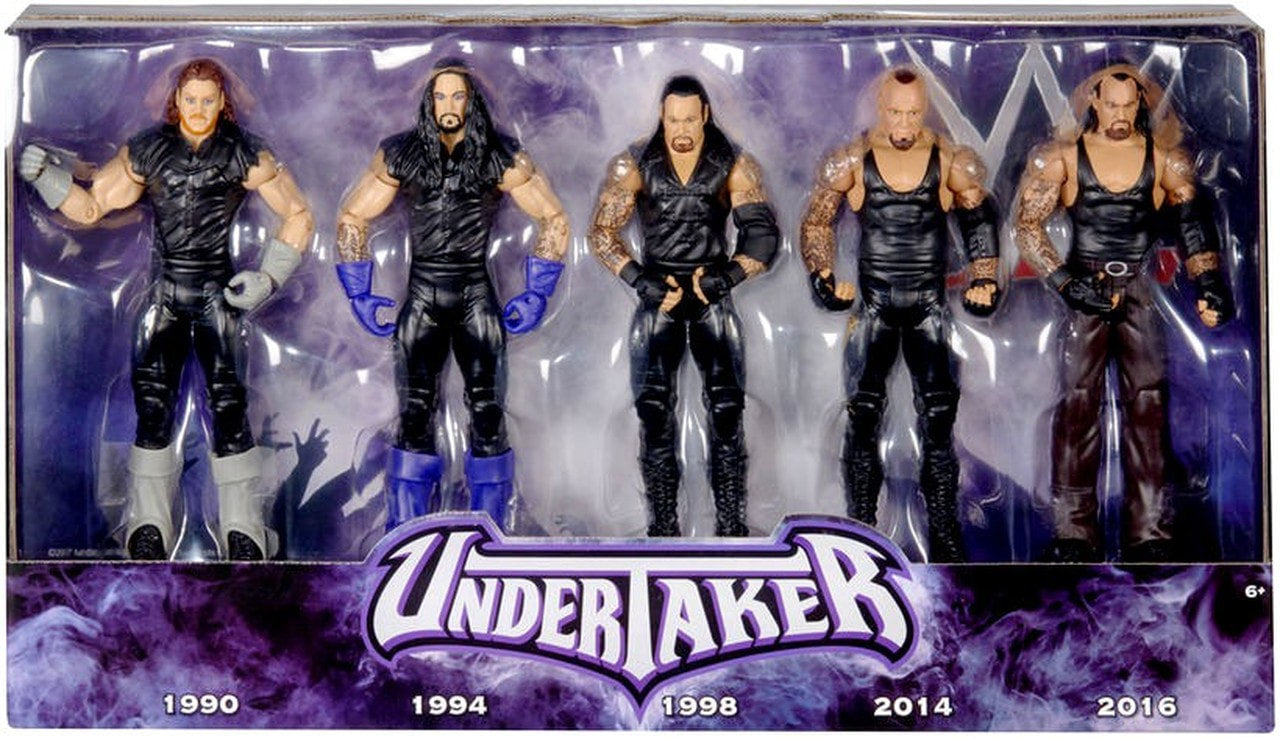 2017 WWE Mattel Basic Superstar Box Sets Undertaker Collection 1990-2016 [Exclusive]