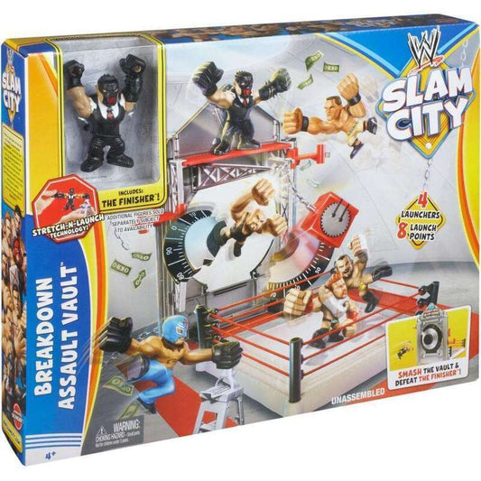 2014 WWE Mattel Slam City Breakdown Assault Vault [With The Finisher]