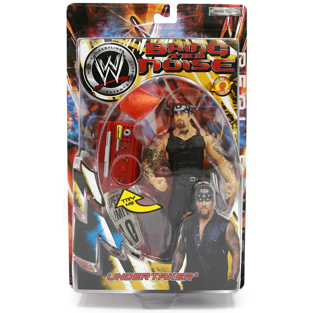 2003 WWE Jakks Pacific Bring the Noise Undertaker – Wrestling Figure ...