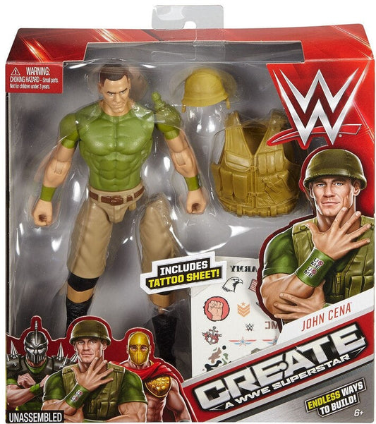 2016 WWE Mattel Create a WWE Superstar Series 2 John Cena