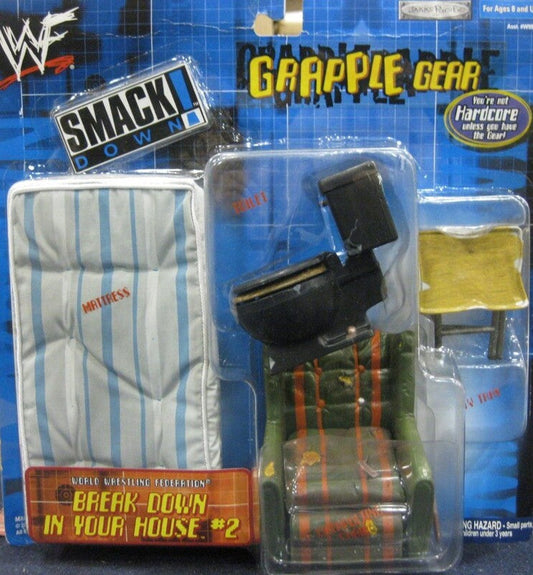 2000 WWF Jakks Pacific Grapple Gear Series 5: Break Down In Your House #2