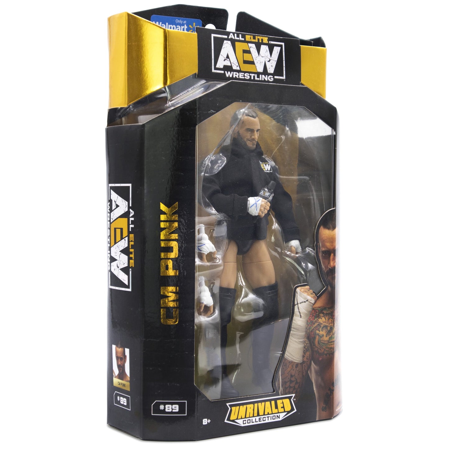 2022 AEW Jazwares Unrivaled Collection Walmart Exclusive #89 CM Punk