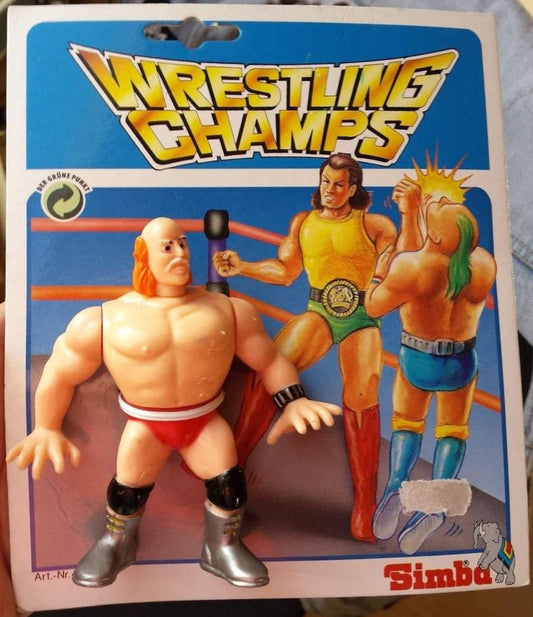1990 Simba Toys Wrestling Champs Series 1 Pit Hammer